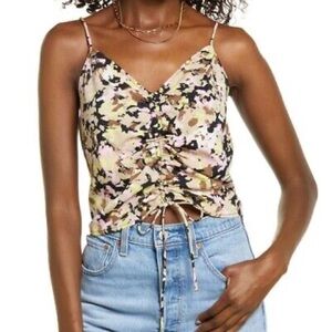 NWT Vero Moda Chaddie Camisole crop blouse top Sz M